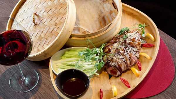 Duck a la Peking style