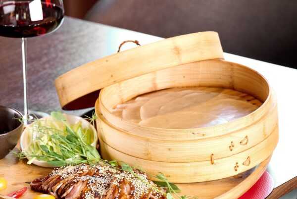 Thin pancakes to be served up with duck