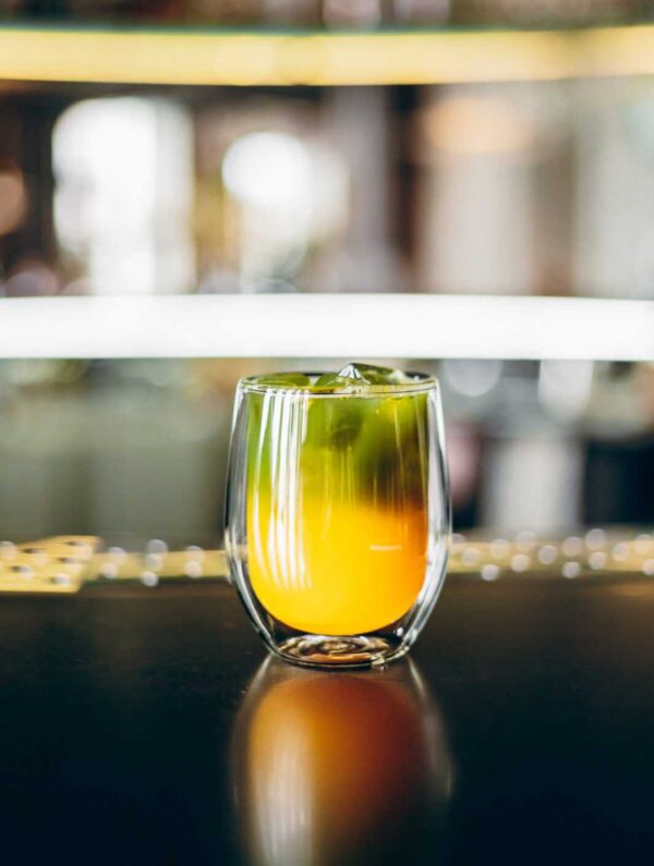 Matchа оrange with coconut